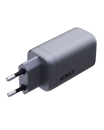 Aukey 3-Port 67W PD Wall Charger with GaN Power Tech, grey Alternative