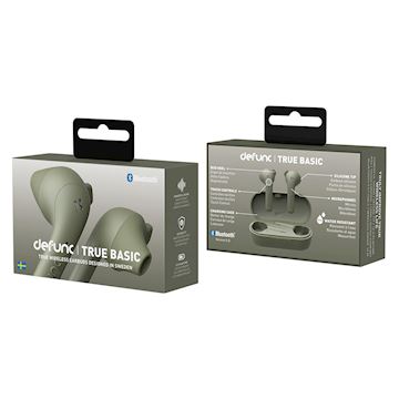 Defunc TRUE Basic Earbud - Green Alternative