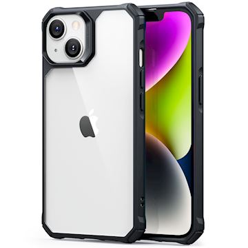 ESR Air Armor Case iPhone 14 Plus, Clear Black Alternative