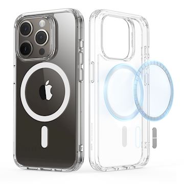 ESR Hybrid Case with HaloLock iPhone 15 Pro - Clear Alternative