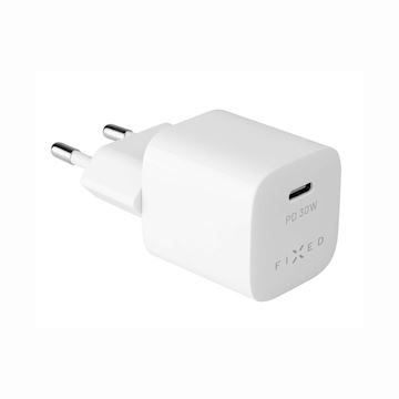 FIXED Mini USB-C Travel Charger 30W, white Alternative