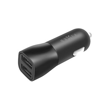 FIXED Dual USB Car Charger 15W, black Alternative