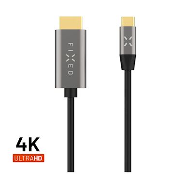 FIXED Video Cable USB-C/HDMI, 3.1 Gen2 18Gbps, HDMI 2 meter Alternative