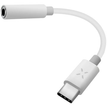 FIXED Link AdapterUSB-C/3.5mm jack, white Alternative