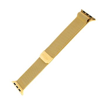 FIXED Mesh Strap Apple Watch 42/44/45/46/49mm, gold Alternative