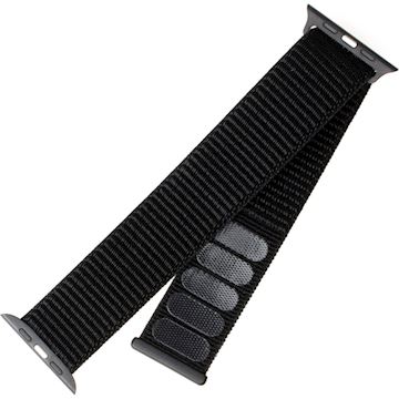 FIXED Nylon Apple Watch Sport Strap 42/44/45/46mm black Alternative