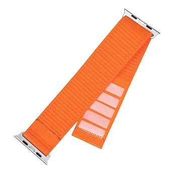 FIXED Nylon Sport Strap for Apple Watch Ultra 49mm orange Alternative