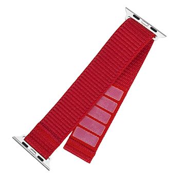 FIXED Nylon Apple Watch Sport Strap 42/44/45/46mm red Alternative