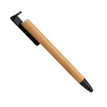 FIXED 3-in-1 Pen, stylus and stand, bamboo Alternative