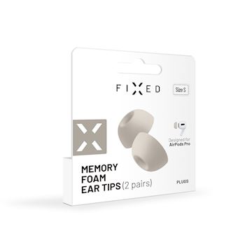 FIXED memory foam Plugs for Apple Airpods Pro, 2Sets, Size S Alternative