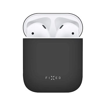 FIXED Silky for Apple Airpods, black Alternative