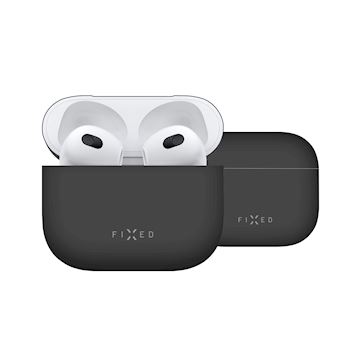 FIXED Silky for Apple Airpods 3, black Alternative