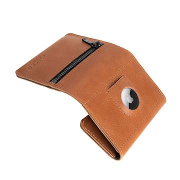 FIXED Tripple Wallet for AirTag, brown Alternative