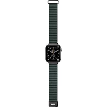 Laut Novi Luxe Apple Watch Strap 38/40/41mm, Pine Green Alternative