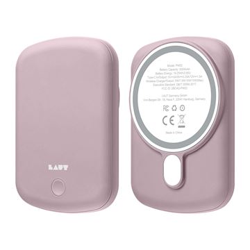 Laut MagSafe Powerbank Handy 5.000mAh, Pink Alternative