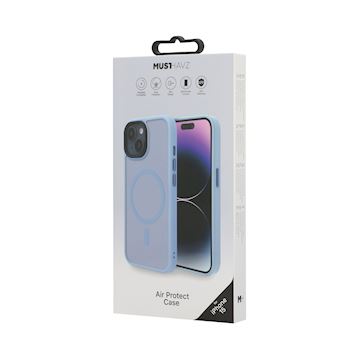 Musthavz Air Protect Case iPhone 15, Light Blue Alternative