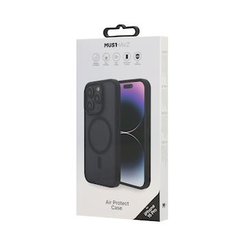 Musthavz Air Protect Case iPhone 15 Pro, Black Alternative