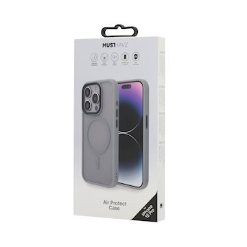 Musthavz Air Protect Case iPhone 15 Pro, Titanium natural Alternative