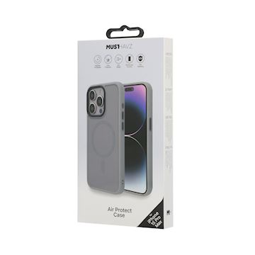 Musthavz Air Protect Case iPhone 15 Pro Max, Titanium nat. Alternative