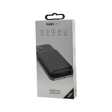 Musthavz MagPower 5,000 mAh MagSafe powerbank, black Alternative