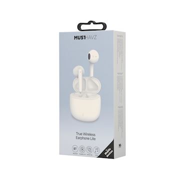 Musthavz True Wireless Earphone Lite, white Alternative