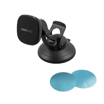 Musthavz Magnetic car holder with suction cup Alternative