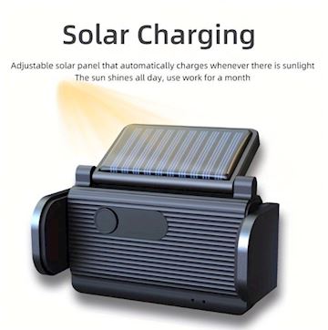 Musthavz Solar car holder for smartphone up to 6.5in size Alternative