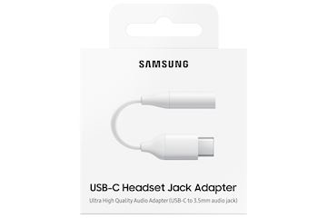 EE-UC10JUWEGUS - USB-C to 3.5mm Jack Adapter - White Alternative