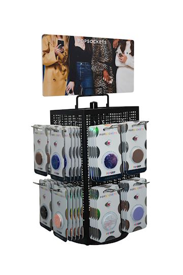 Universal rotating Display with 16 hooks, 39 x 19 cm Alternative