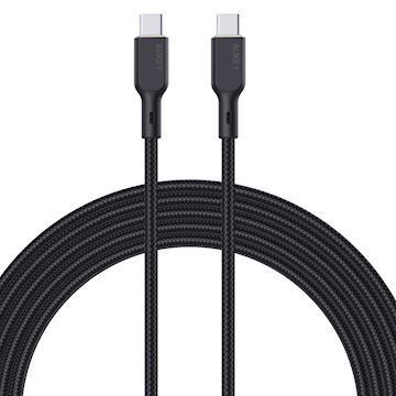 Aukey Nylon Braided USB-C to USB-C Cable with Kevlar Core, 1