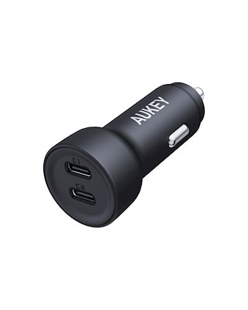 Aukey 65W 2-port Car Charger