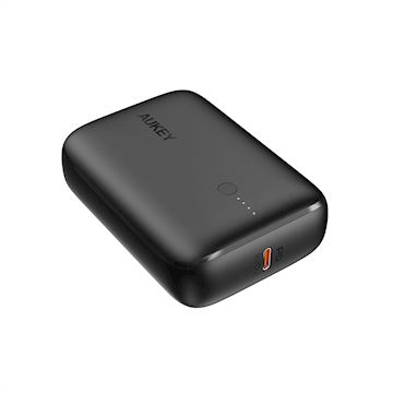 Aukey 22.5W Basix Mini USB-C PD Powerbank 10.000 mAh, black