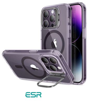 ESR Classic Kickstand Case HaloLock iPhone 14 Pro, Purple