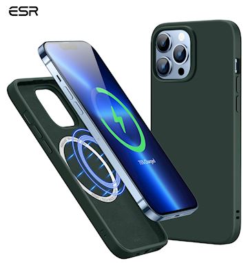 ESR Cloud Soft Case HaloLock iPhone 13 Pro Max, Green