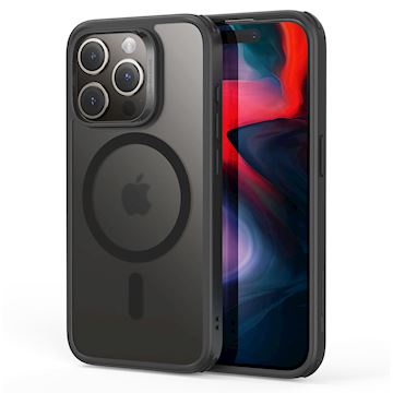 ESR Hybrid Case with HaloLock iPhone 15 Pro - Frosted Black