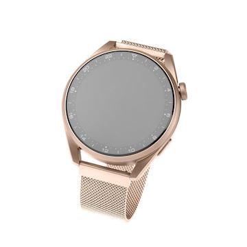 FIXED Mesh Strap Smartwatch, Quick Release 20mm, rose gold