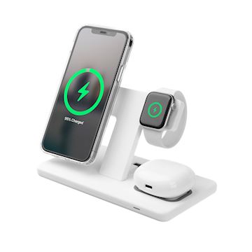 FIXED MagPowerstation MagSafe wireless charger, white