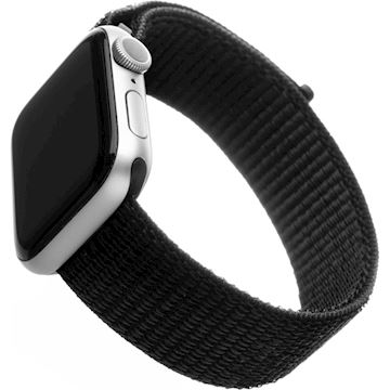 FIXED Nylon Apple Watch Sport Strap 42/44/45/46mm black