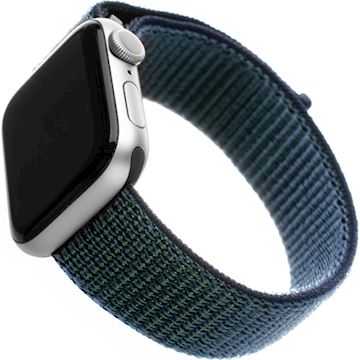 FIXED Nylon Apple Watch Sport Strap 42/44/45/46mm dark blue