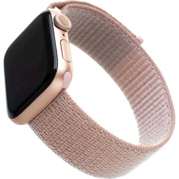 FIXED Nylon Apple Watch Sport Strap 42/44/45/46mm rose gold