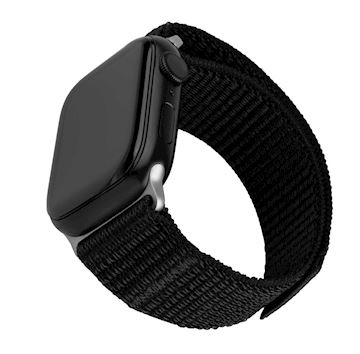 FIXED Nylon Sport Strap for Apple Watch Ultra 49mm black