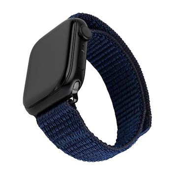 FIXED Nylon Sport Strap for Apple Watch Ultra 49mm dark blue