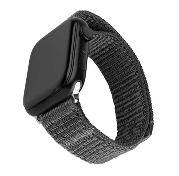 FIXED Nylon Apple Watch Sport Strap 42/44/45/46mm dark gray