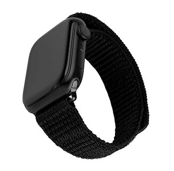 FIXED Nylon Sport Strap for Apple Watch 38/40/41mm black