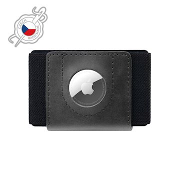 FIXED Tiny Wallet for AirTag, black