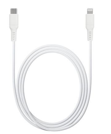 Grab 'n Go - Cable Lightning to USB C 1m (MFi) - White