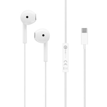 Grab 'n Go - USB-C Earphone with Mic - White