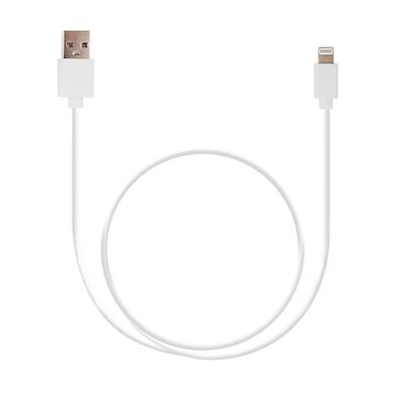 Grab 'n Go - Cable Lightning to USB-A 0.5m (non MFi) - White