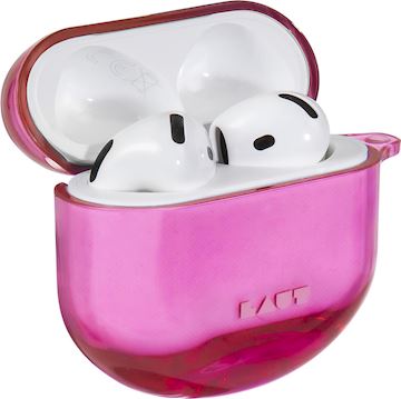 Laut Aero Protect for AirPods 4th Gen, Bright Pink