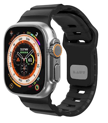 Laut Enduro Pro Apple Watch Strap 42/44/45/49mm, slate black